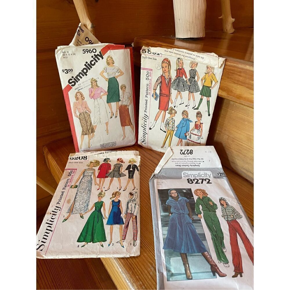 Sewing Patterns x4